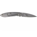 Fox Knives CITIZEN CENTOFANTE pocket knife plain spear point folding knife black - GoMilitar