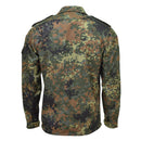 Leo Kohler tactical military shirts flecktarn camouflage light combat BW jacket - GoMilitar