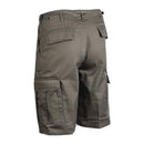 Mil-Tec olive drab military style cargo bermuda shorts with multiple pockets and adjustable waist for comfort.