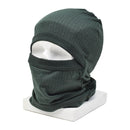 Original Danish army olive green fire resistant lightweight balaclava face mask for outdoor protection