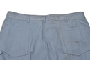 Back view of original Danish military blue trousers with pockets and belt loops designed for durability and comfort