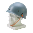 Original Military Belgian Steel Helmet M51 tactical combat inner pvc Light Blue - GoMilitar