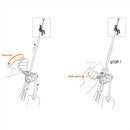 PETZL GRIGRI® + Belay Device Assisted Braking 8.5-11 mm Ropes Climbing Purple