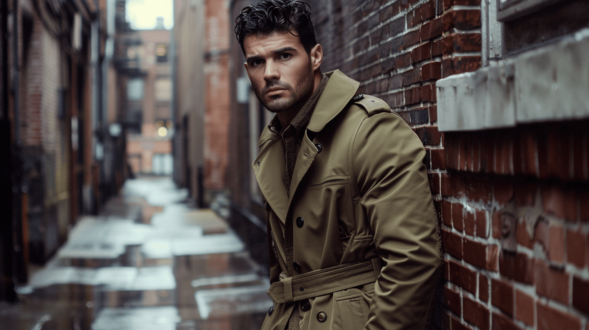 Military Trench Coat | Classic look with Modern Edge