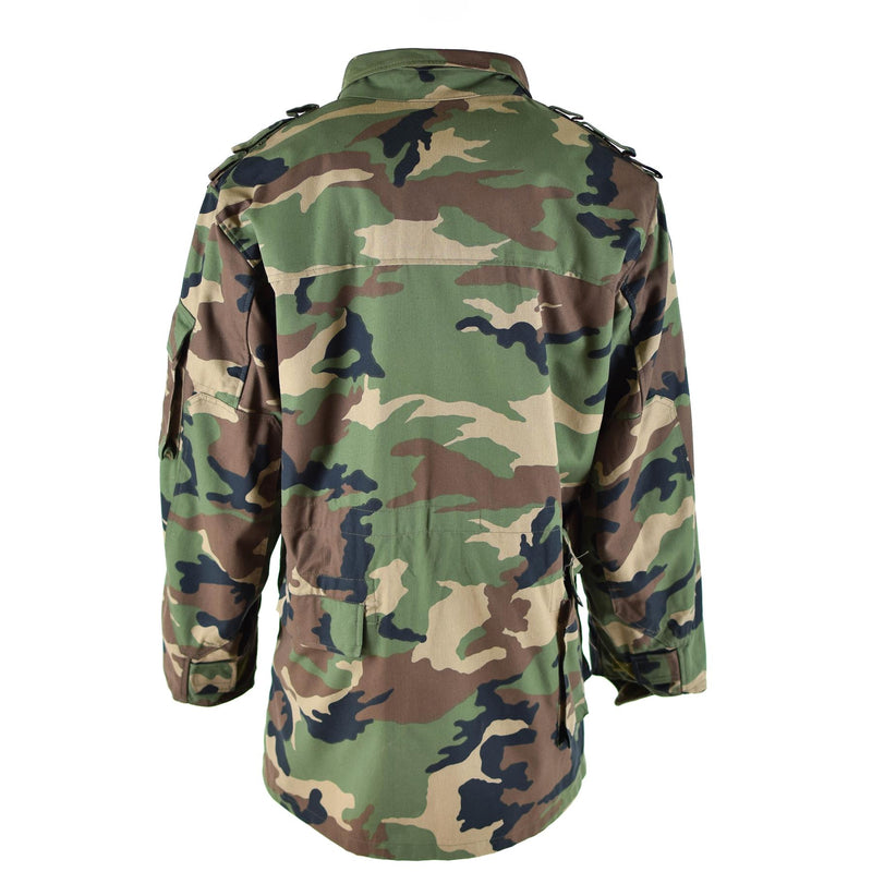 Original vintage Slovakian army field jacket M97 Camo military combat parka NEW