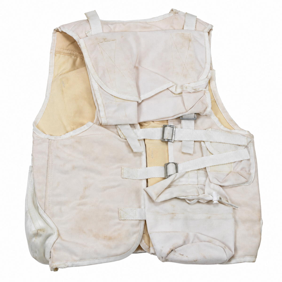 Original Turkish Military Tactical Vest Multi Pouch Field Utility White