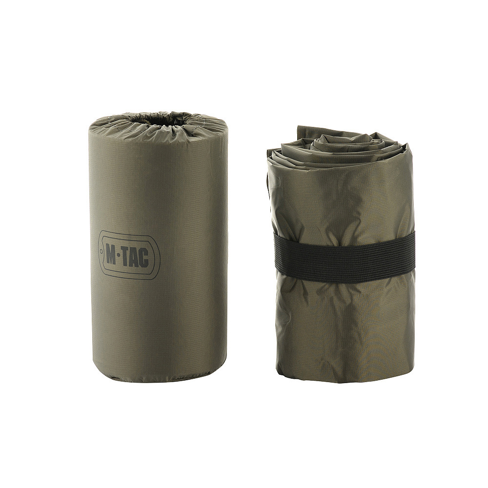 M-TAC Inflatable Sleeping Pad 195x58x5cm Lightweight Camping Mat Olive