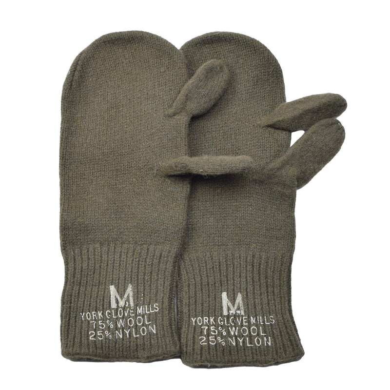 Original U.S. Military Trigger mittens military surplus wool warmers gloves NEW