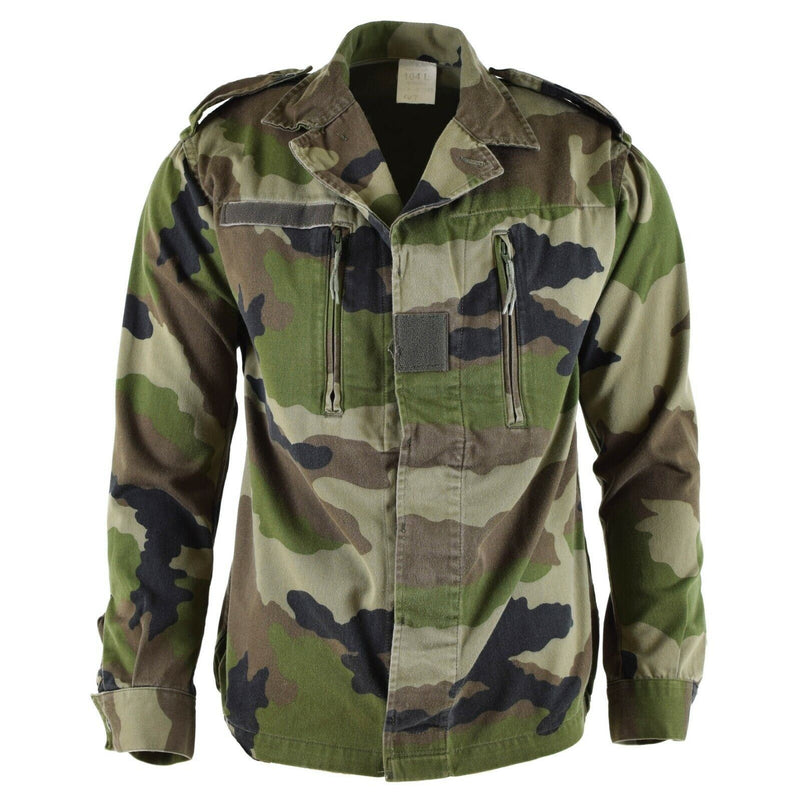 Genuine French army F2 combat jacket fatigue CE camo military issue surplus - GoMilitar