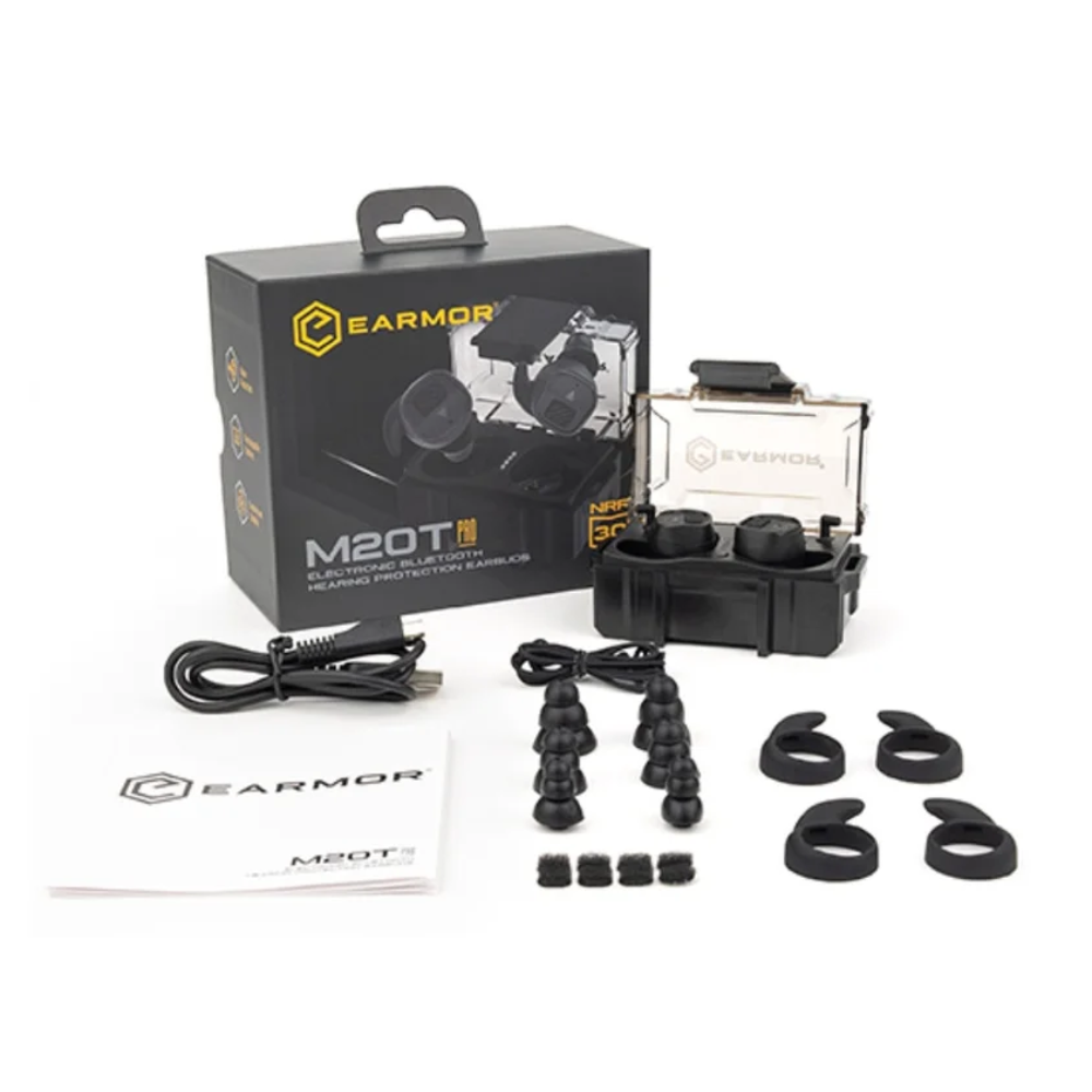 Earmor M20T Pro Bluetooth Electronic Earplugs Hearing Protection Foliage Green