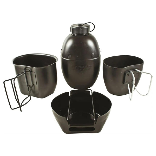 BCB Mk1 4 Part Crusader Cooking Unit military approved outdoor steel mess kit