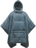 Therm-a-Rest Honcho Poncho Insulated Camping Blanket Water-Resistant Black