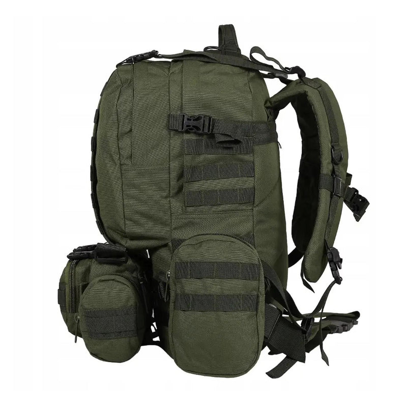 MIL-TEC DEFENSE ASSEMBLY PACK tactical backpack detachable belt rucksack olive