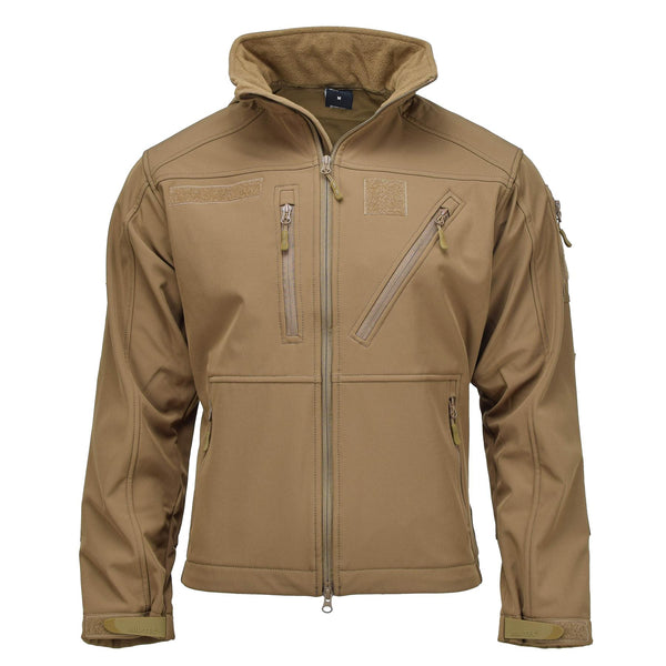 MIL-TEC Military style SCU14 jacket hiking activewear hooded outdoor Dark Coyote