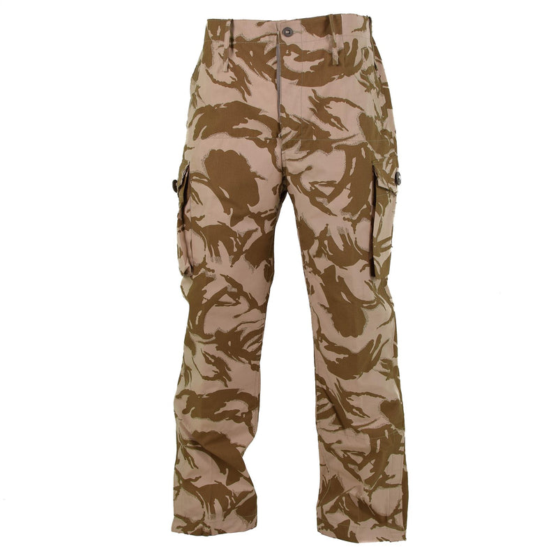 Original British army pants desert DP field troops combat windproof BDU trousers