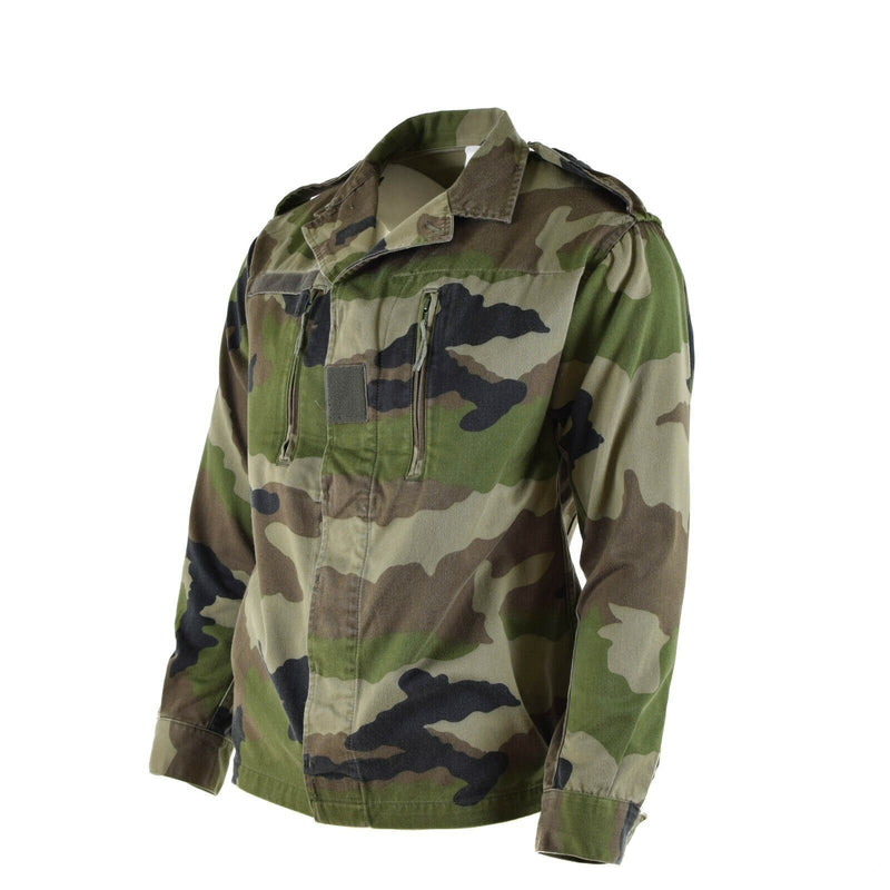 Genuine French army F2 combat jacket fatigue CE camo military issue surplus - GoMilitar