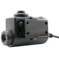 EARMOR M51 PTT Communication Adapter Kenwood 2-Pin Radio Connector Black