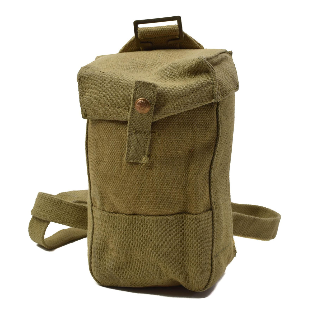 Original British Military M37 Magazine Pouch Belt Kit Pattern Canvas Khaki