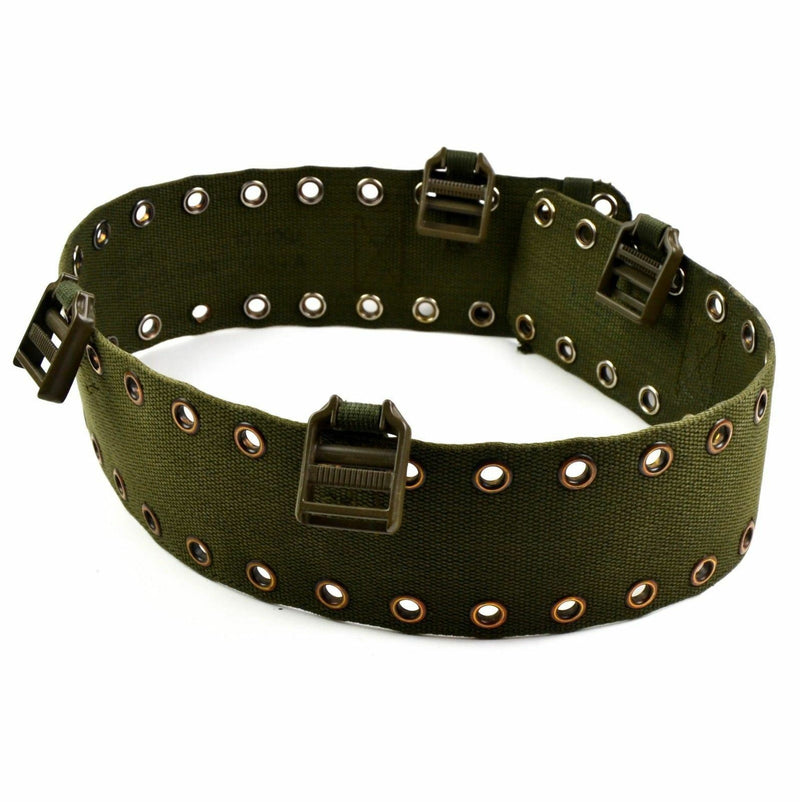 Original German army harness belt Webbing tactical belt suspenders combat