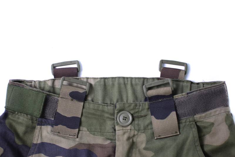 Genuine French army combat pants military CCE camouflage trousers