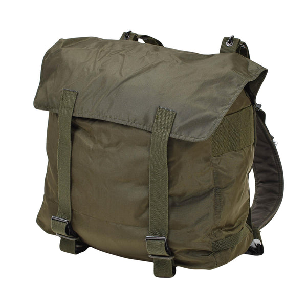 Original Austrian military tactical field bag olive coated backpack camping NEW