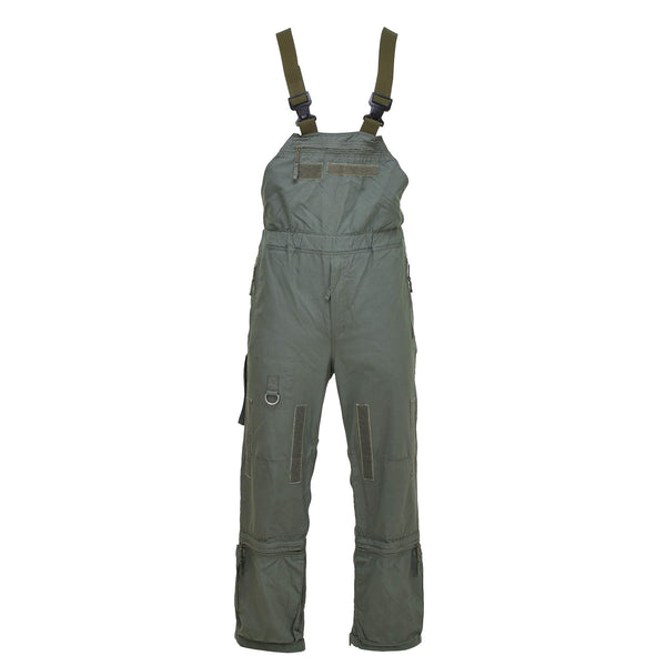 Original Czech Army bib pants flame-resistant aramid military surplus trousers