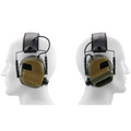 EARMOR S14 Replacement Hook and Loop Patch Set M31 M32 Headsets Black