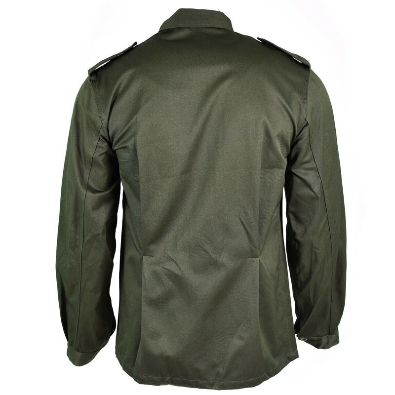 Original Belgian army field jacket military BDU olive shirt military combat NEW