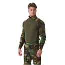 Helikon-Tex MCDU Combat Shirt Elbow Reinforcement Ripstop Woodland Camo