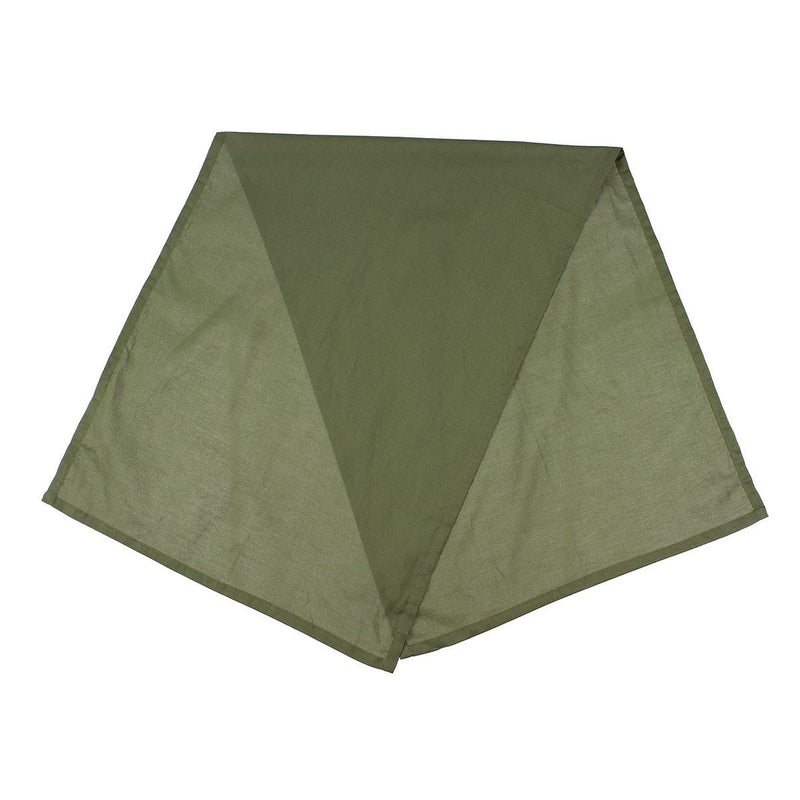 Genuine British army Desert Scarf Green bandana headwrap 105x40cm 41"x16" NEW