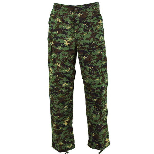 Genuine Guinea Bissau army pants ripstop jungle camouflage military issue new
