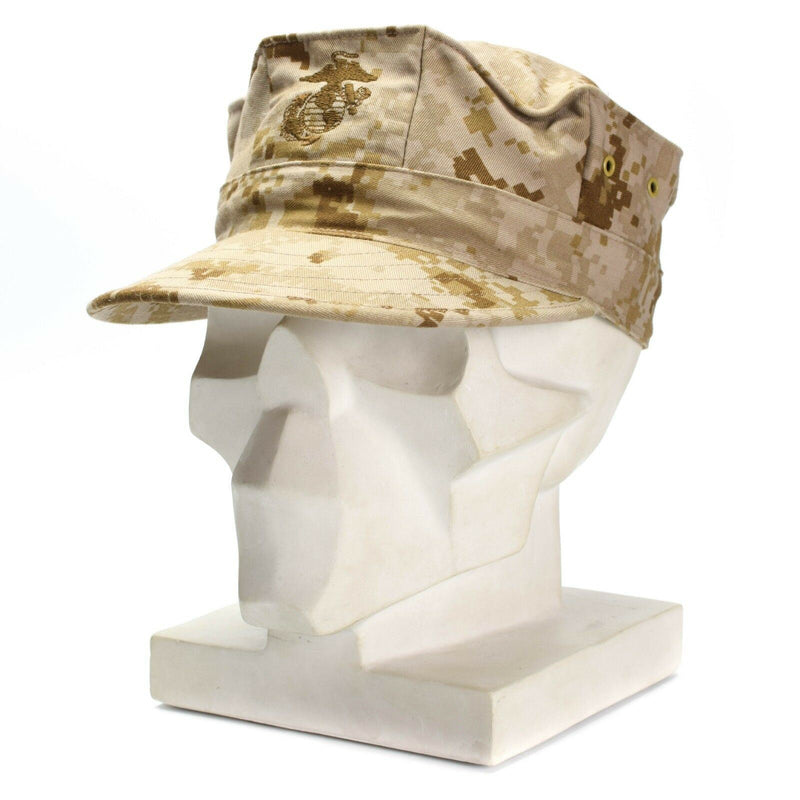 Genuine U.S army garrison cap MARPAT MC DESERT field military hat BDU patrol