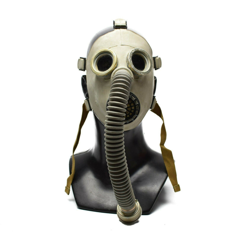 Vintage military Gas mask PDF-7 S2 Mask hose Surplus respiratory Updated Model