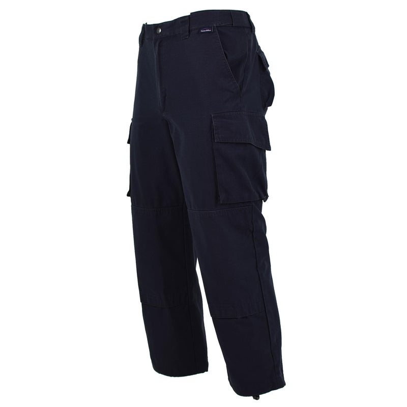 Genuine British police ripstop pants blue trousers surplus