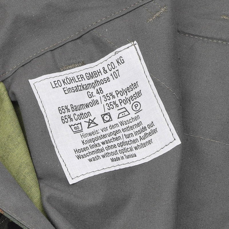 Leo Kohler sturdy combat pants ACU reinforced tactical cargo trousers flecktarn