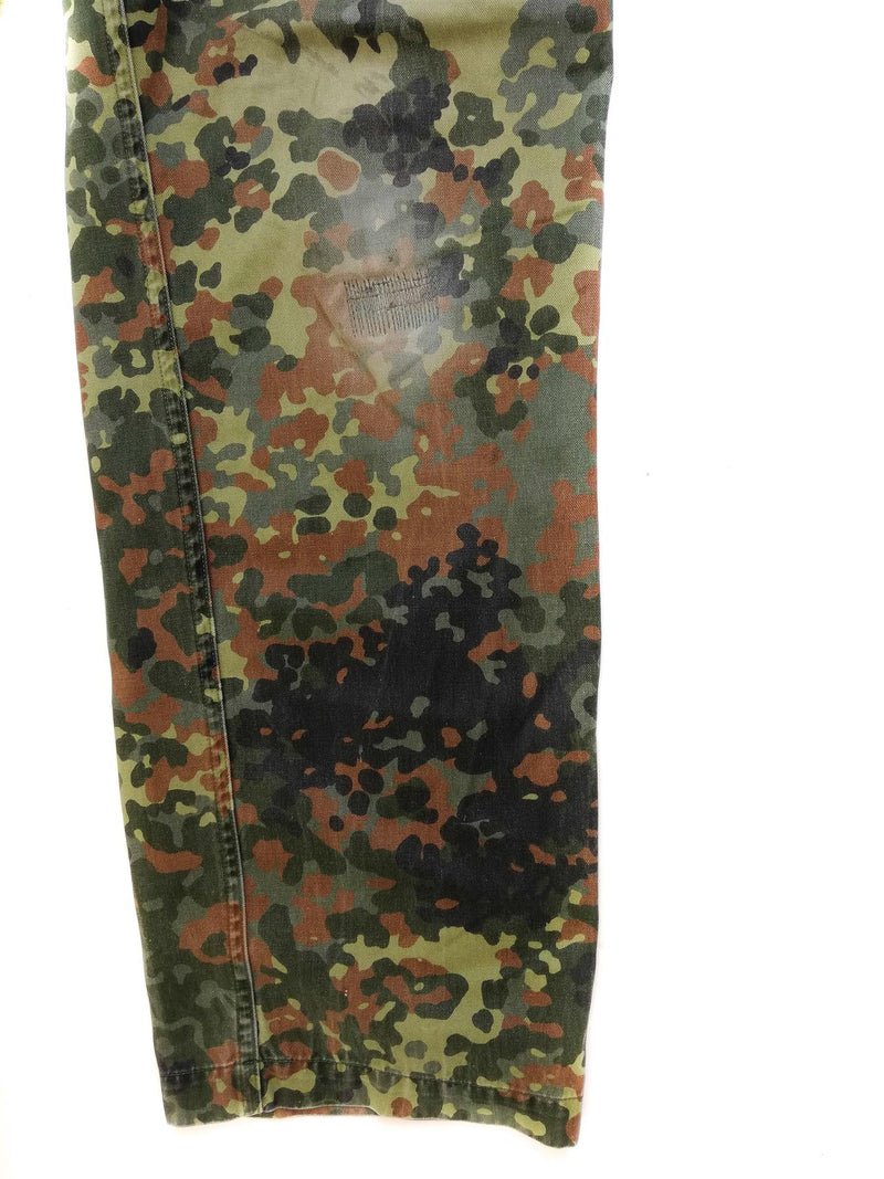 Original German army issue flecktarn camo pants field combat military trousers