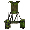 Original Danish Military M/96 CQC Webbing Set 6 Piece Adjustable M84 Camo