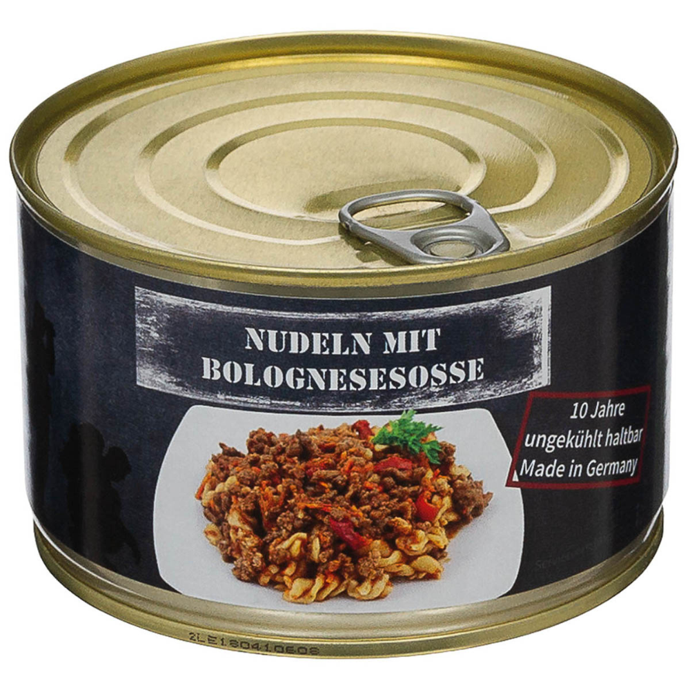 MFH Pasta Bolognese Canned Food 400g Outdoor Camping Emergency Meal