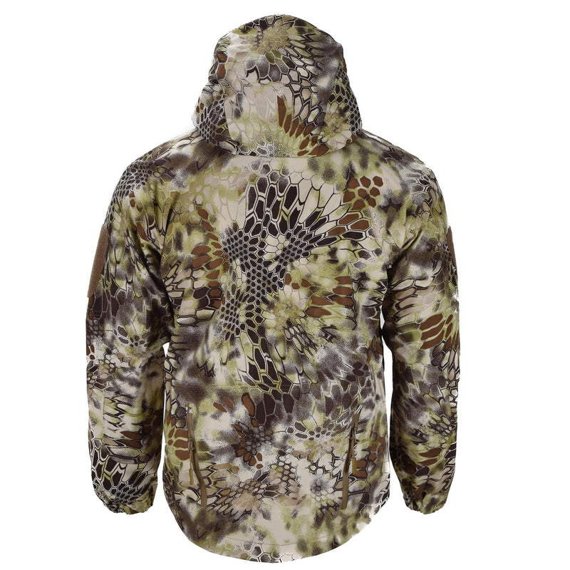 Mil-Tec Brand Jacket Hardshell Waterproof Men Rain Gear MANDRA® Camo Men's wear