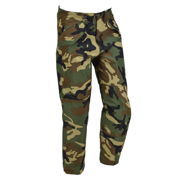 MIL-TEC Military style cold weather pants waterproof windproof detachable braces