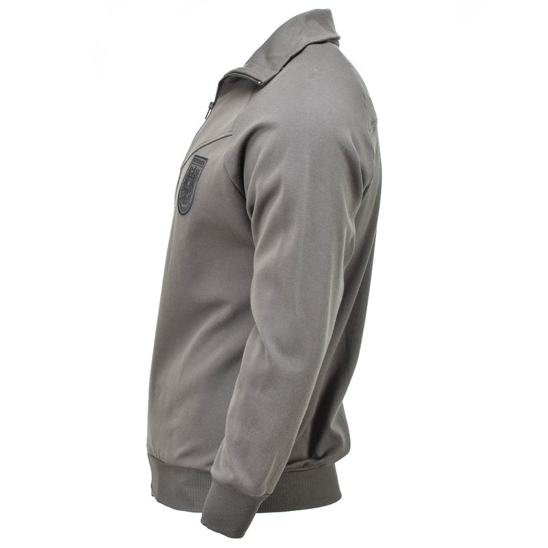 Genuine Austrian Army Jacket Sports Tracksuit Track Grey Military Surplus NEW