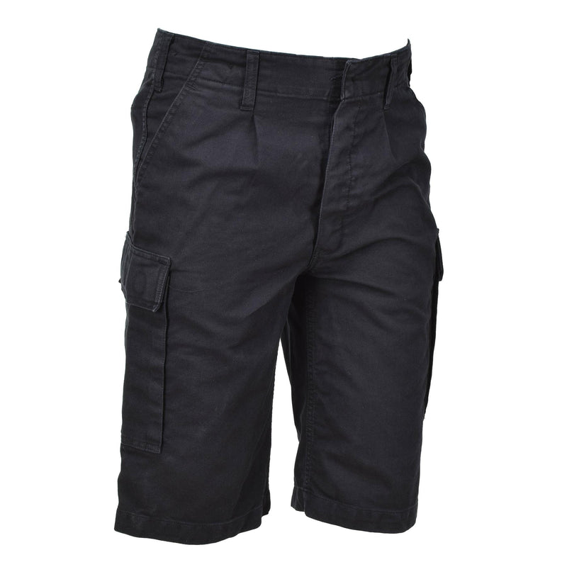 Leo Kohler military personnel bermuda shorts knee-length hiking shorts black