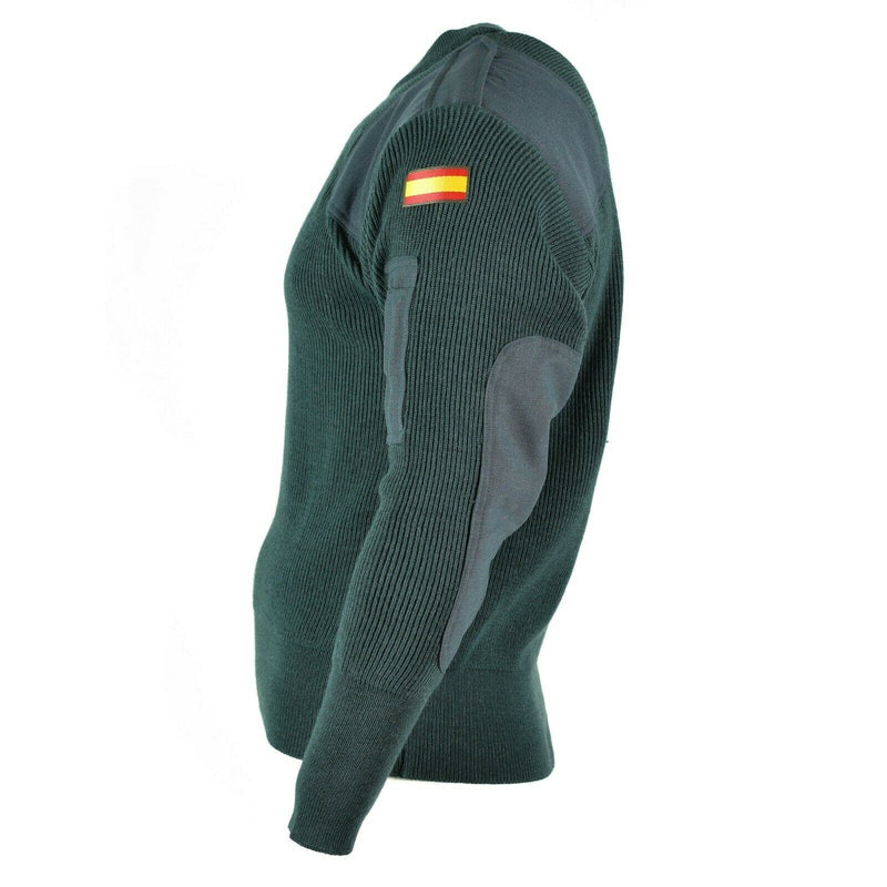 Genuine Spanish army pullover Commando Jumper Spain Military sweater NEW
