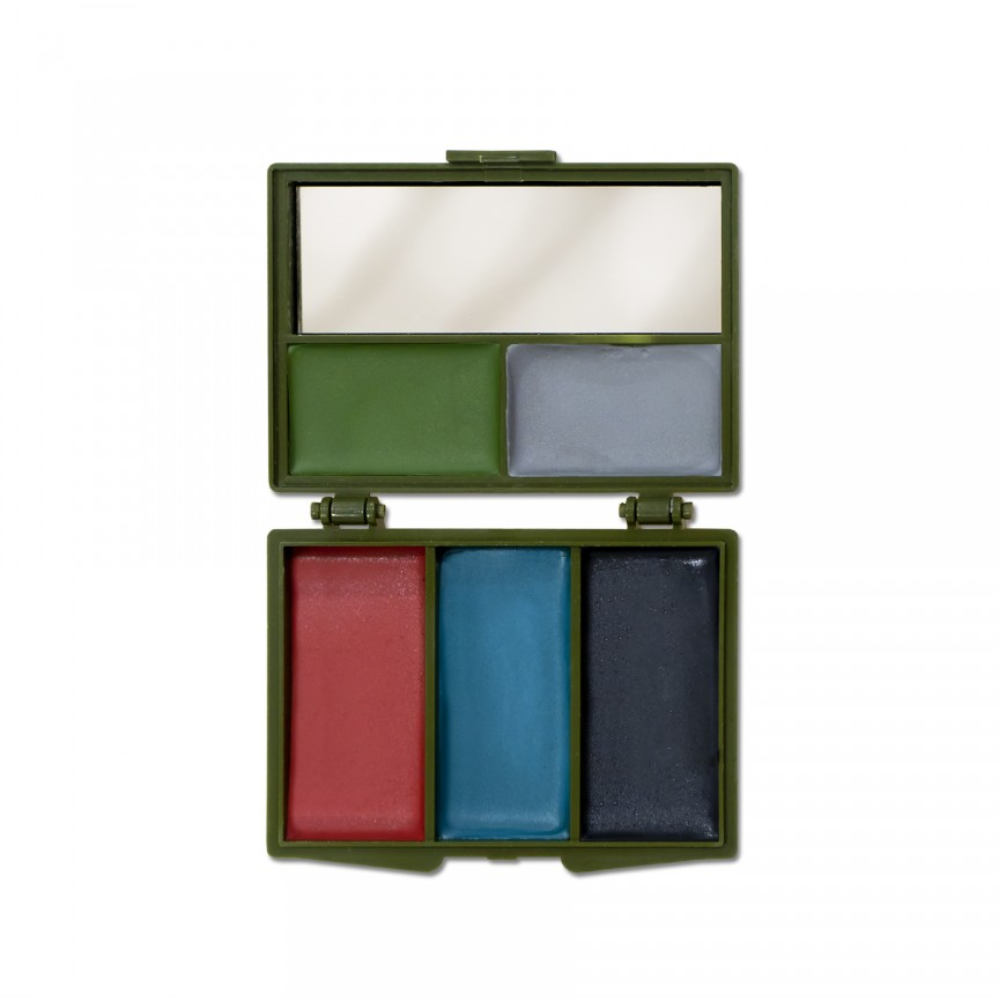 Pentagon 5 Colour Face Paint Camouflage Waterproof Case Mirror Outdoor Kit
