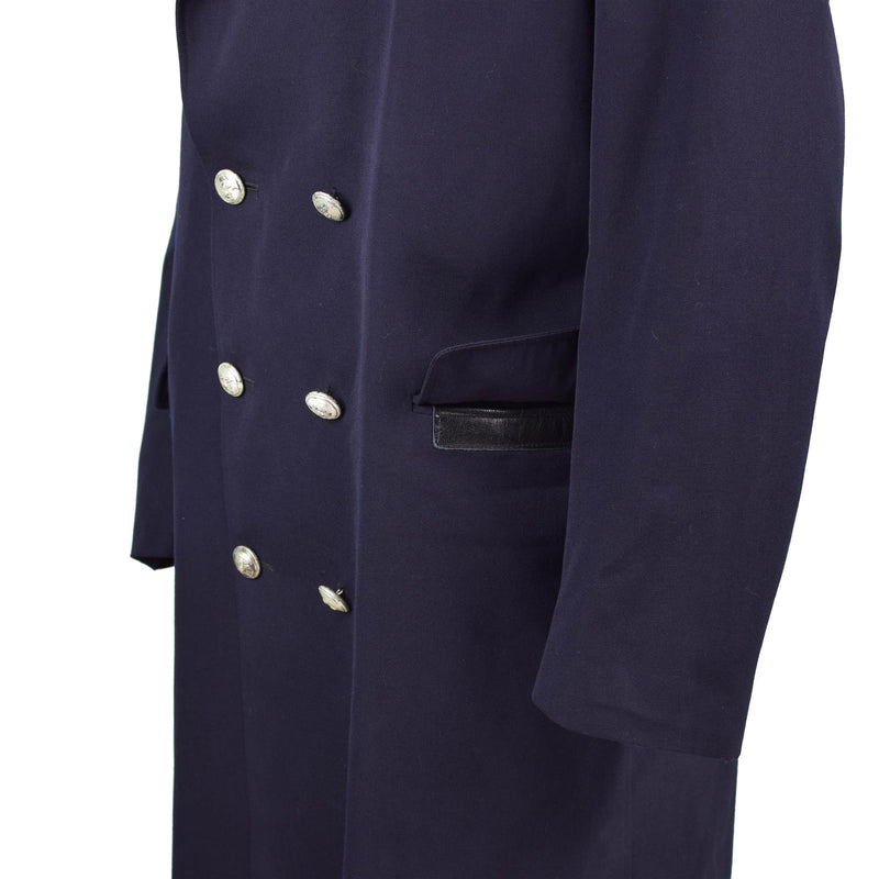 Original Italian Military Police Coat long carabinieri Italy trench coat w liner