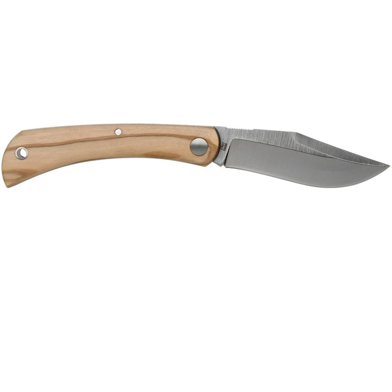 Fox Knives Brand Italy LIBAR folding knife stainless steel M390 Olive wood handle