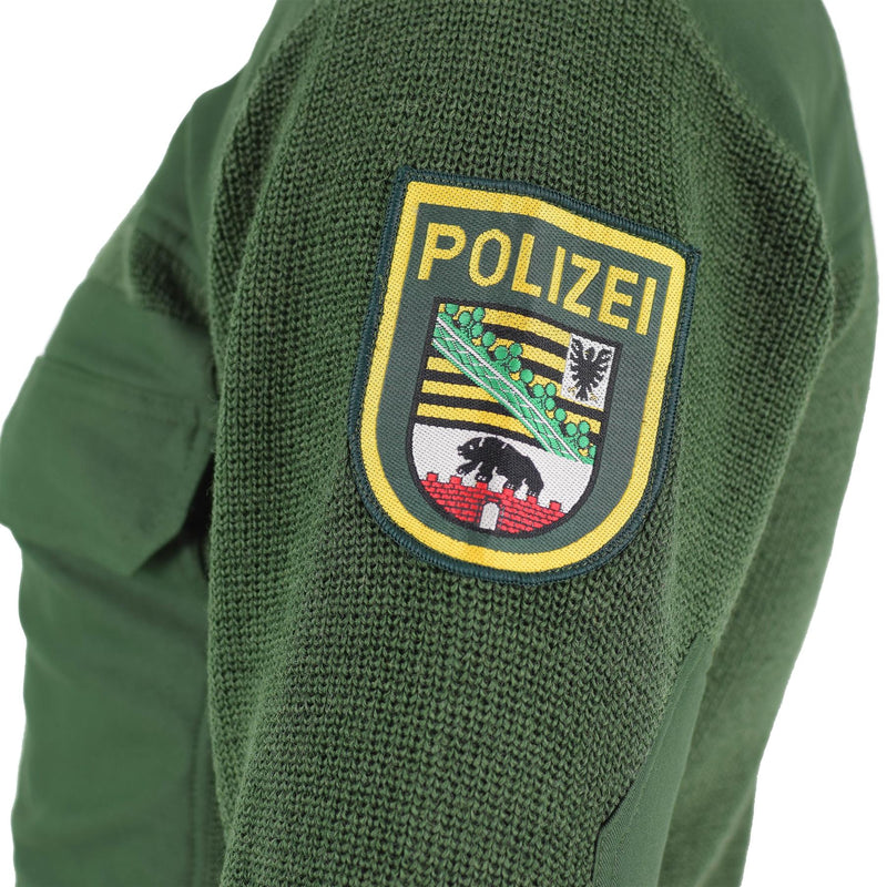 Genuine German army troops sweater green pullover military issue BDU jumper NEW