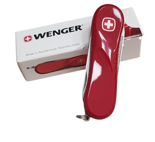 WENGER Evolution 80 compact folding pocket knife swiss made stainless steel NEW