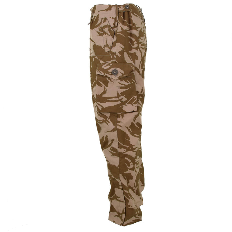 Original British army pants desert DP field troops combat windproof BDU trousers