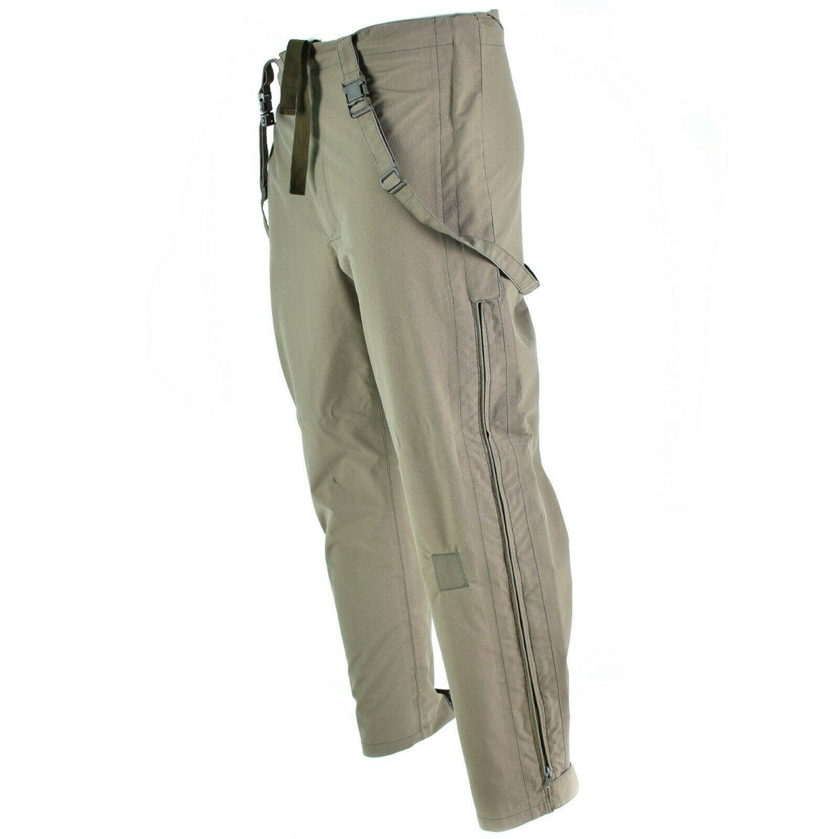 Original Austrian Army Gore-Tex Waterproof Bib Overtrousers Surplus Olive OD
